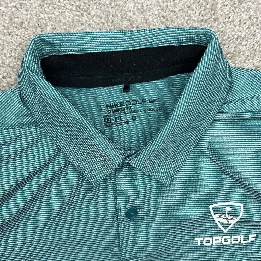 Nike Men's Size Small Short Sleeve Golf Collared Polo Shirt Top‎ Golf